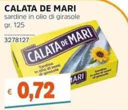 Stop&Shop CALATA DE MARI sardine in olio di girasole offerta
