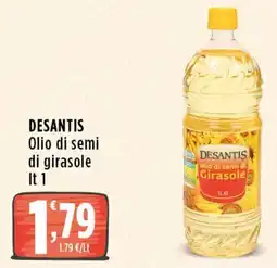 Rossotono Carrefour DESANTIS Olio di semi di girasole offerta