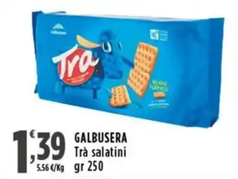 Rossotono Carrefour GALBUSERA Trà salatini offerta