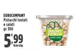 Rossotono Carrefour EUROCOMPANY Pistacchi tostati e salati offerta