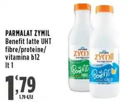Rossotono Carrefour PARMALAT ZYMIL Benefit latte UHT offerta