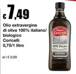 Sì con te Superstore Olio extravergine di oliva biologico Coricelli offerta