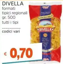Stop&Shop DIVELLA formati tipici regionali offerta