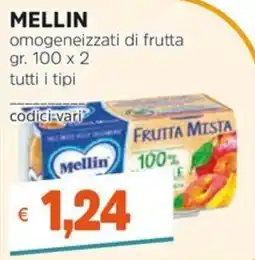 Stop&Shop Mellin omogeneizzati di frutta offerta