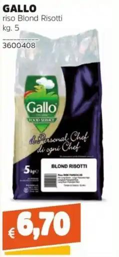 Stop&Shop Gallo riso Blond Risotti offerta