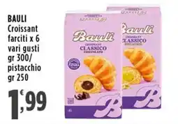 Rossotono Carrefour Bauli Croissant Classico offerta