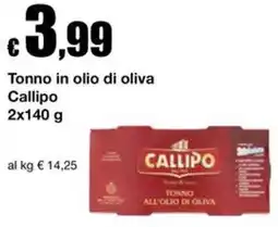 Sì con te Superstore Tonno in olio di oliva Callipo offerta