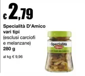 Sì con te Superstore Specialità D'Amico offerta