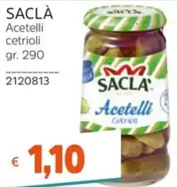 Stop&Shop SACLA Acetelli cetrioli offerta