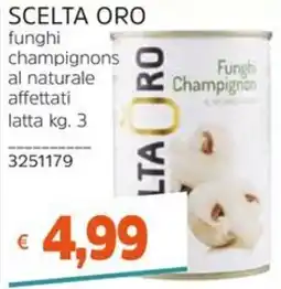Stop&Shop SCelta ORO funghi champignon offerta