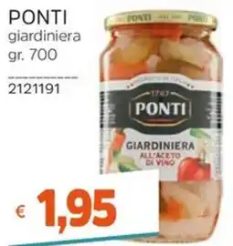 Stop&Shop PONTI giardiniera offerta