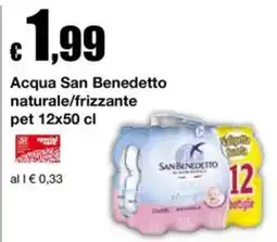 Sì con te Superstore Acqua San Benedetto naturale/frizzante offerta