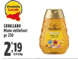 Rossotono Carrefour Cavallaro Miele millefiori offerta