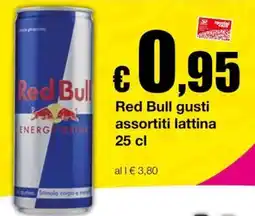 Sì con te Superstore Red Bull lattina offerta
