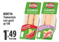 Rossotono Carrefour Beretta Tramezzino offerta