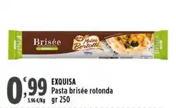 Rossotono Carrefour Brisée Pasta brisée rotonda offerta