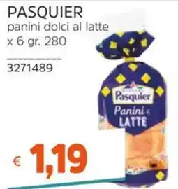 Stop&Shop Pasquier Panini al Latte offerta