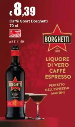 Sì con te Superstore Caffè Sport Borghetti offerta
