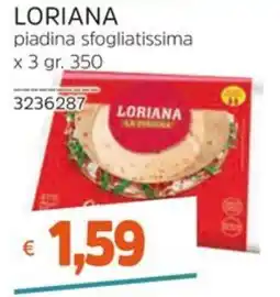 Stop&Shop LORIANA piadina sfogliatissima offerta