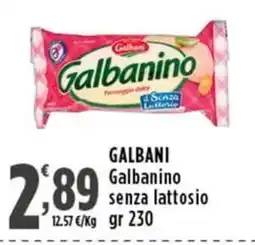 Rossotono Carrefour Galbanino senza lattosio offerta