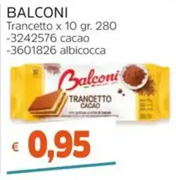 Stop&Shop Balconi Trancetto Cacao offerta