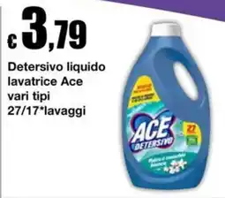 Sì con te Superstore Detersivo liquido lavatrice Ace offerta