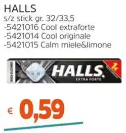 Stop&Shop HALLS offerta