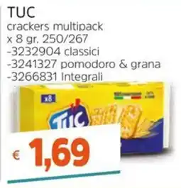 Stop&Shop TUC crackers multipack offerta