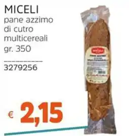 Stop&Shop MICELI pane azzimo di cutro multicereali offerta