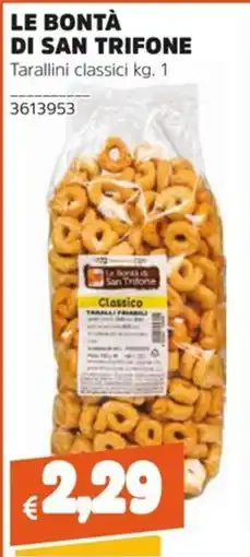 Stop&Shop Le Bontà di San Trifone Tarallini classici offerta