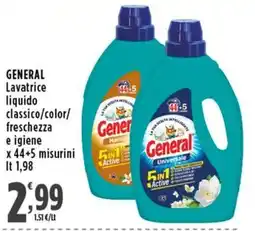 Rossotono Carrefour General Lavatrice liquido classico offerta