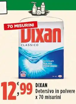 Rossotono Carrefour DIXAN Detersivo in polvere offerta
