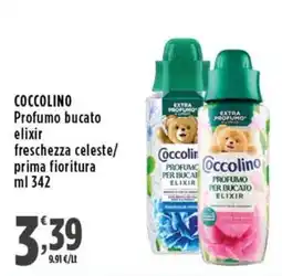 Rossotono Carrefour Coccolino Profumo bucato elixir offerta