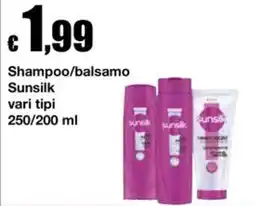 Sì con te Superstore Shampoo/balsamo Sunsilk offerta