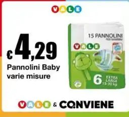 Sì con te Superstore Pannolini Baby VALE offerta