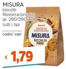 Stop&Shop Biscotti Gocce di Cioccolato Misura offerta