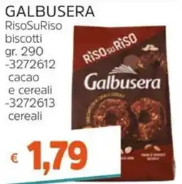 Stop&Shop RisoSuRiso biscotti Galbusera offerta