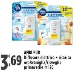 Rossotono Carrefour AMBI PUR Diffusore elettrico offerta