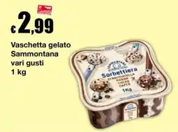 Sì con te Superstore Vaschetta gelato Sammontana offerta