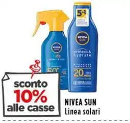 Rossotono Carrefour NIVEA SUN Linea solari offerta