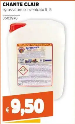 Stop&Shop CHANTE CLAIR sgrassatore concentrato offerta
