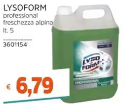 Stop&Shop LYSOFORM professional freschezza alpina offerta