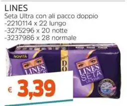 Stop&Shop LINES Seta Ultra offerta