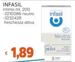Stop&Shop INFASIL intimo offerta