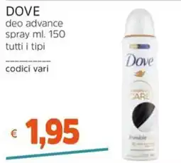 Stop&Shop Dove deo advance offerta