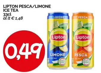 Lipton pesca/limone ice tea