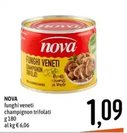 Emisfero nova funghi veneti champignon trifolati offerta