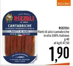 Emisfero RIZZOLI filetti di alici cantabrie offerta