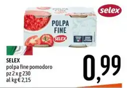 Emisfero SELEX polpa fine pomodoro offerta