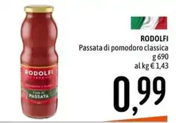 Emisfero RODOLFI Passata di pomodoro classica offerta